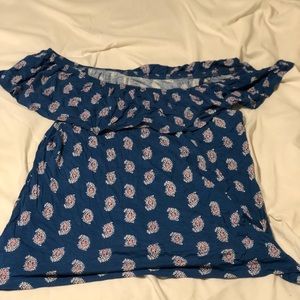 Off the shoulder top